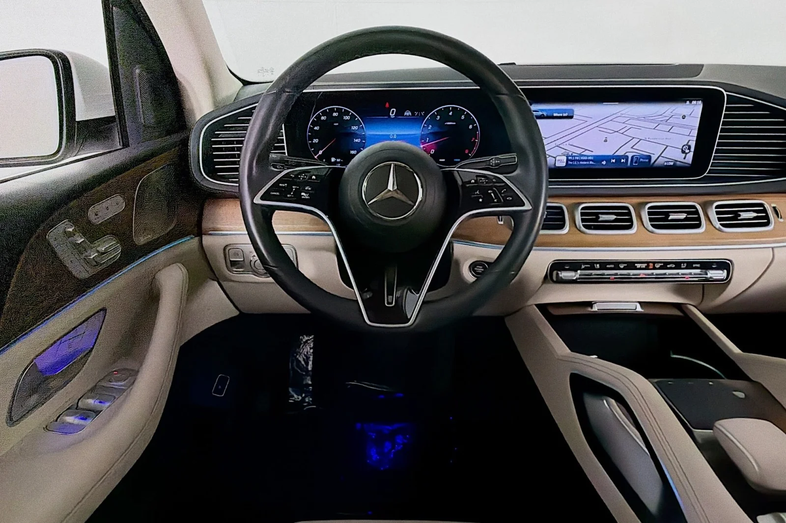 Certified Used 2024 Polar White Mercedes-Benz GLS 450 image 5