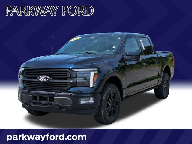 Used 2025 Blue Ford Platinum image 1