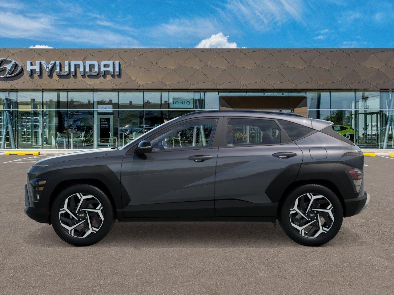 New 2027 Ecotronic Gray Pearl Hyundai SEL Premium FWD image 3
