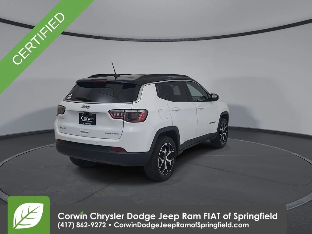 Certified Used 2025 White Jeep Limited image 13