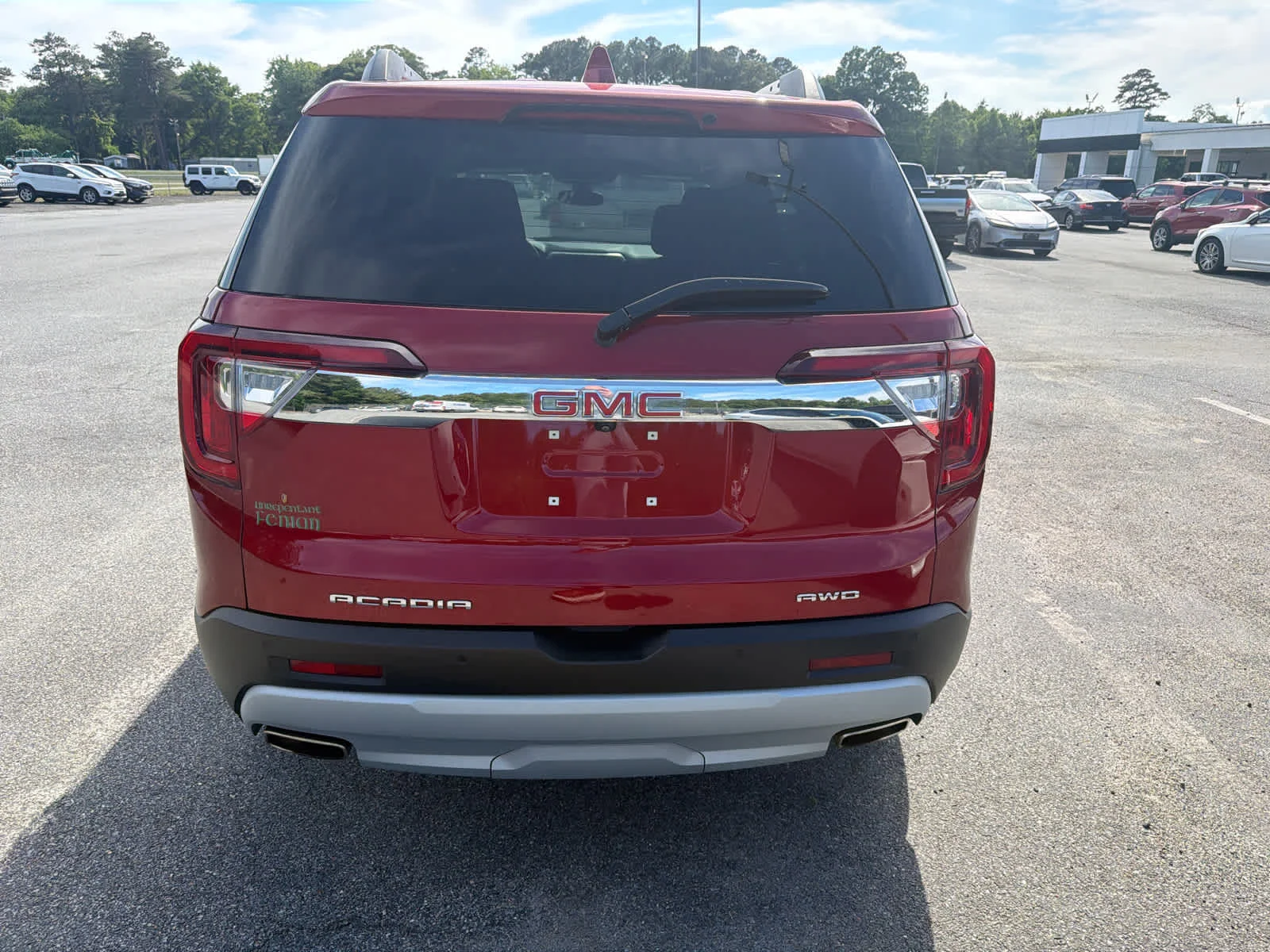 Certified Used 2023 Volcanic Red Tintcoat GMC SLE image 5