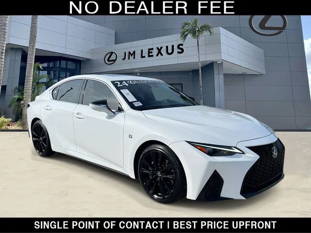 2024 Lexus IS 350 F SPORT