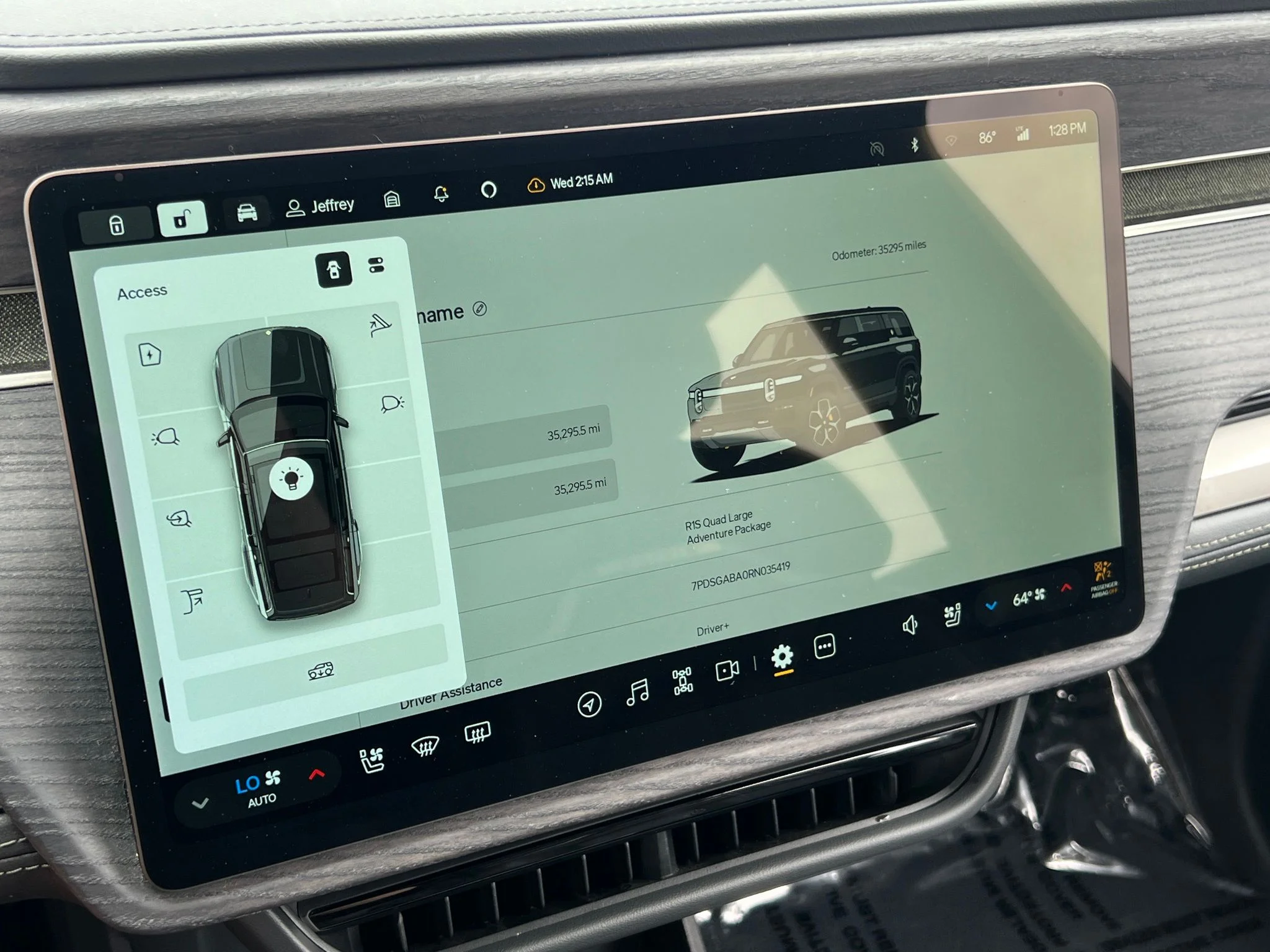 Used 2024 Black Rivian Adventure image 31