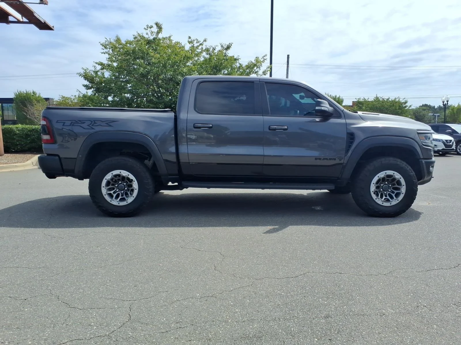 Used 2021 Granite Crystal Metallic Clearcoat Ram TRX image 11