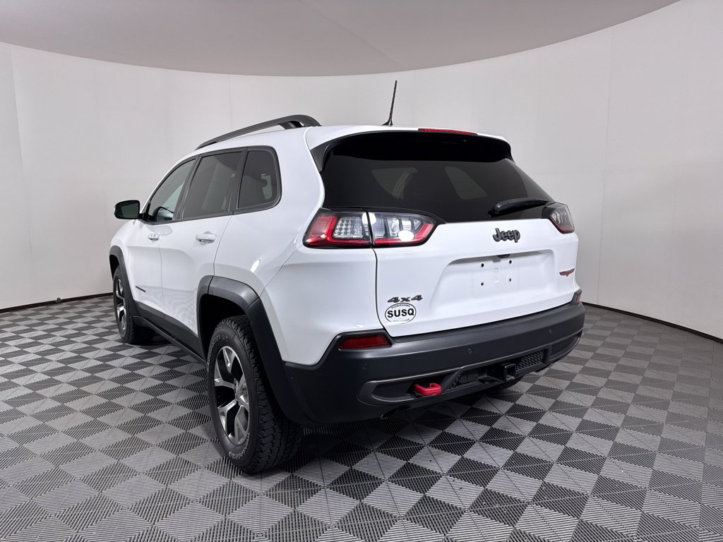 Used 2019 Bright White Clearcoat Jeep Trailhawk Elite image 19