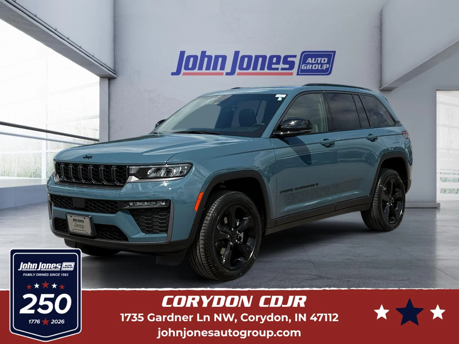 New 2026 Steel Blue Jeep Limited image 1