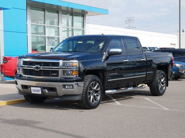 Used 2014 Chevrolet Silverado 1500 LTZ with VIN 3GCUKSEC2EG374476 for sale in Roseville, Minnesota