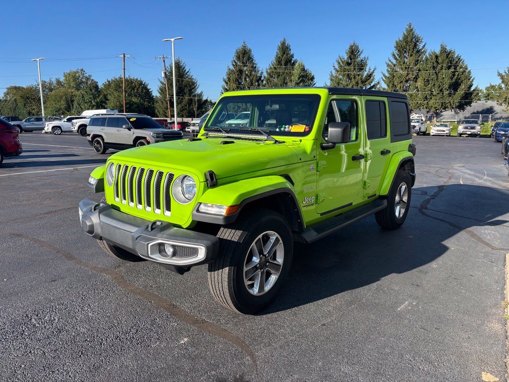 Used 2021 Limited Edition Gecko Clear Jeep Unlimited Sahara image 9