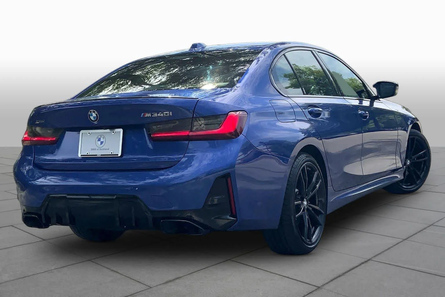 Used 2023 Portimao Blue Metallic BMW M340i xDrive image 12
