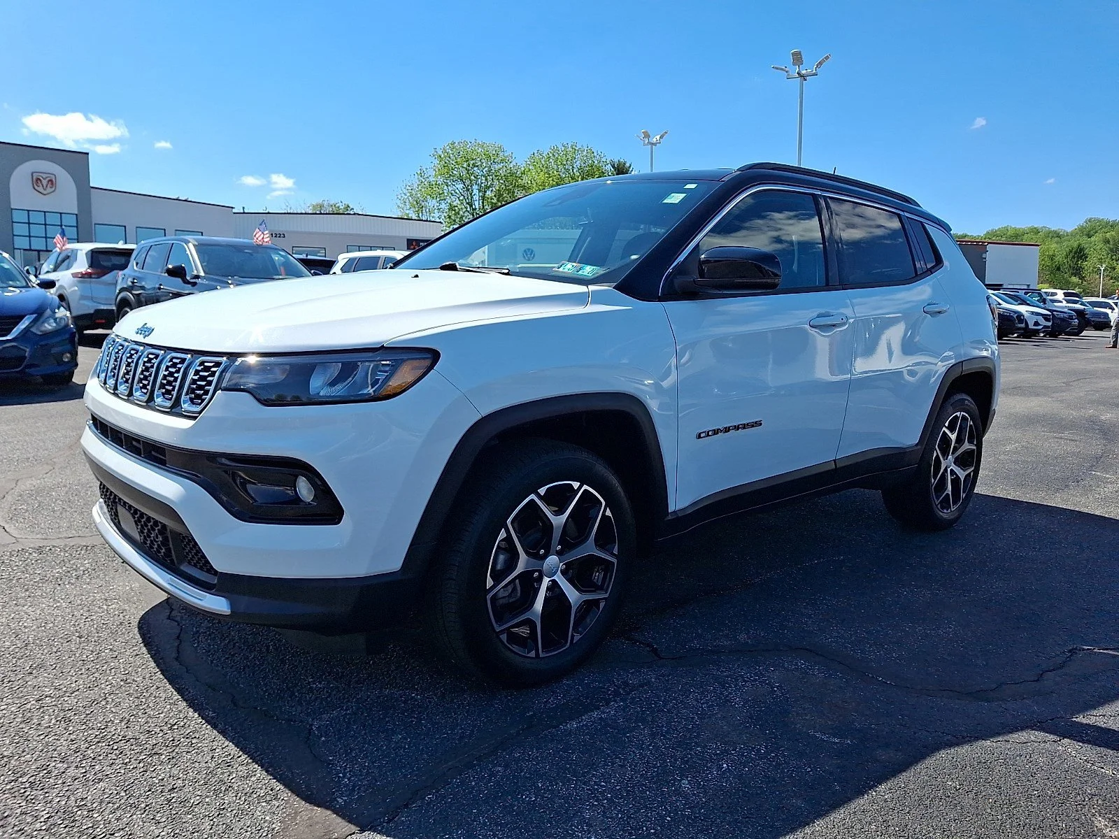Certified Used 2024 Bright White Clearcoat Jeep Limited image 3