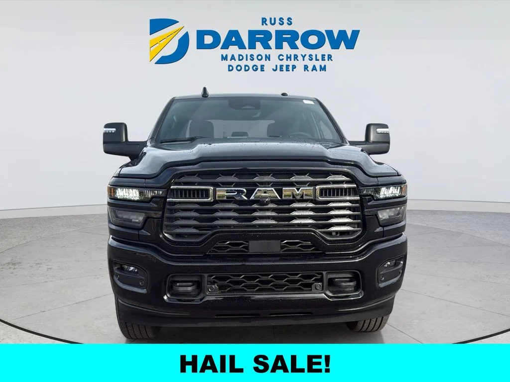 New 2026 Diamond Black Crystal Pearl-Coat Exterior Paint RAM Big Horn image 8