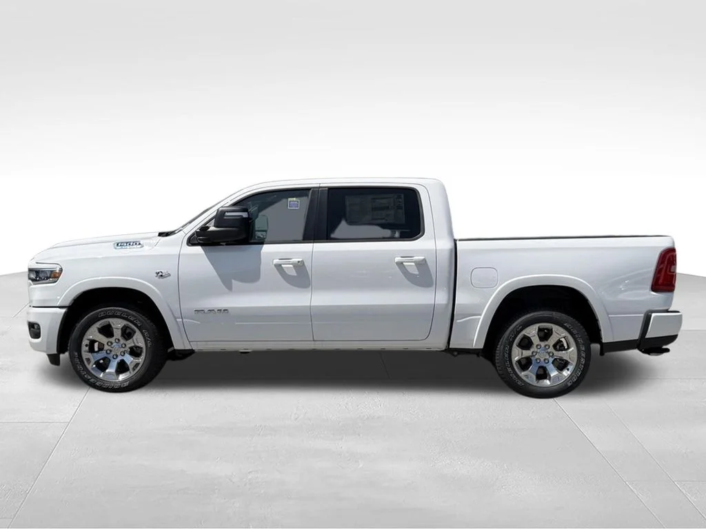 New 2026 Bright White Clear-Coat Exterior Paint RAM Big Horn/Lone Star image 12