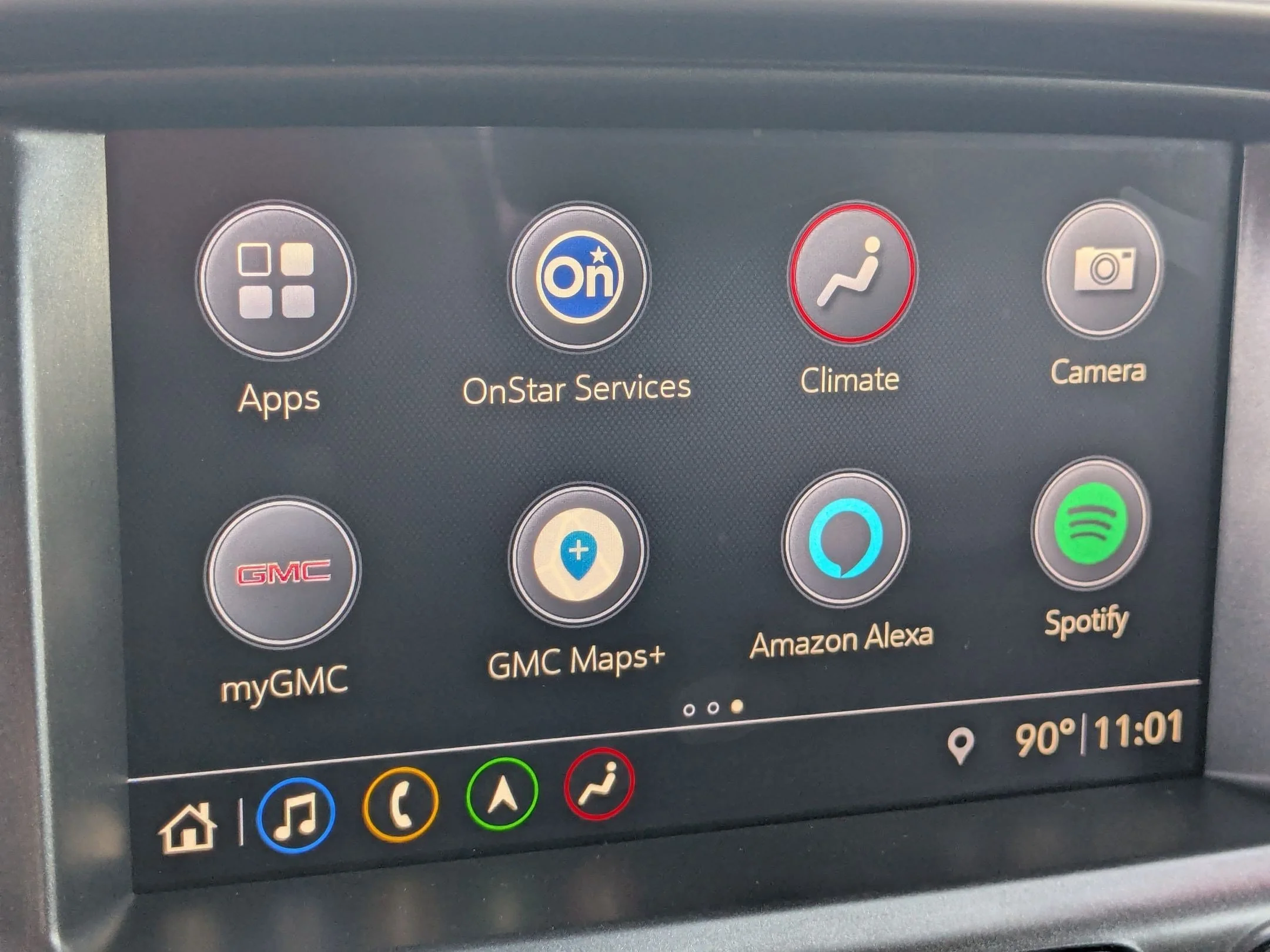 Used 2021 Satin Steel Metallic GMC 4WD AT4 w/Leather image 22