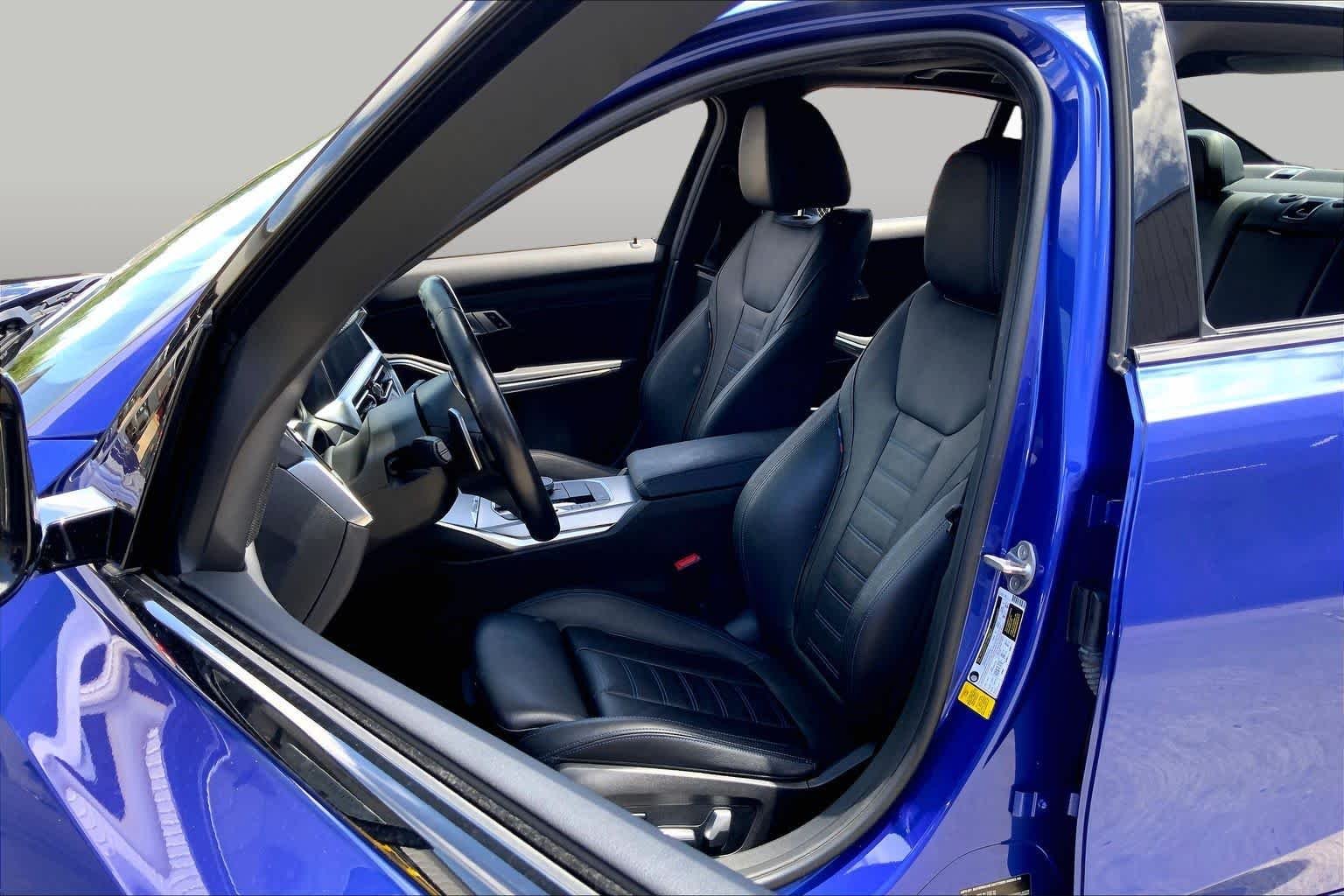 Used 2022 Portimao Blue Metallic BMW M340i image 8