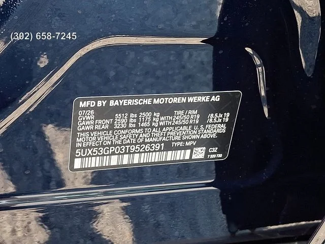 New 2026 Tanzanite Blue II Metallic BMW 30 xDrive image 19
