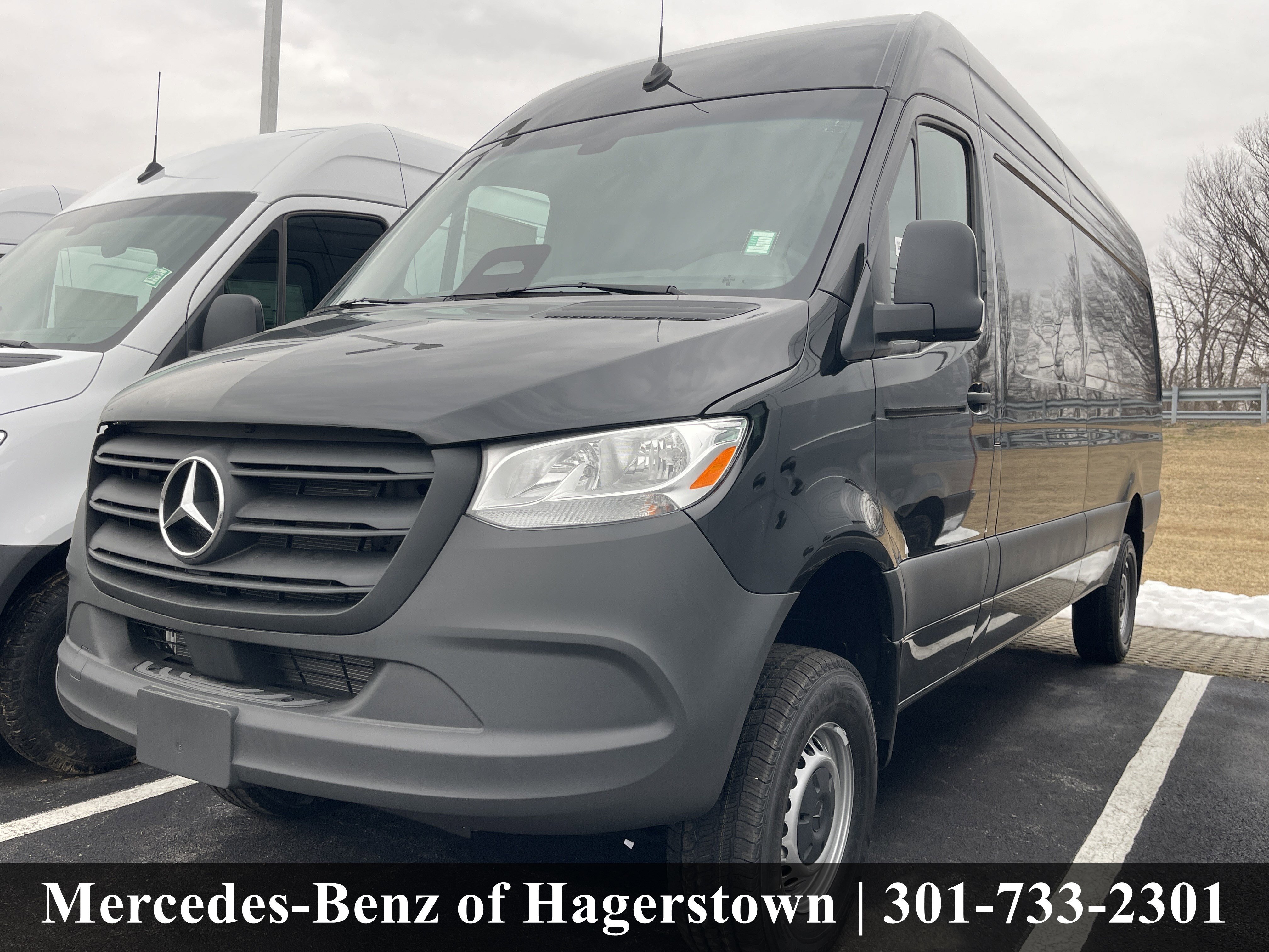 New 2026 Jet Black Mercedes-Benz 2500 High Roof I4 Diesel HO 170 AWD image 14