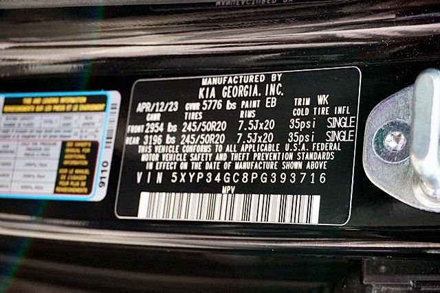 Used 2023 Black Kia EX image 35