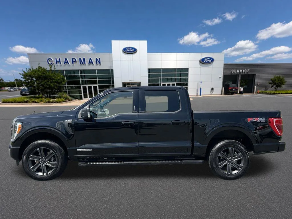 Certified Used 2023 Black Metallic Ford XLT image 2