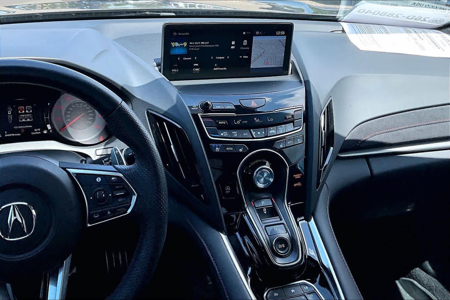 Used 2024 Liquid Carbon Metallic Acura w/A-Spec Package image 5