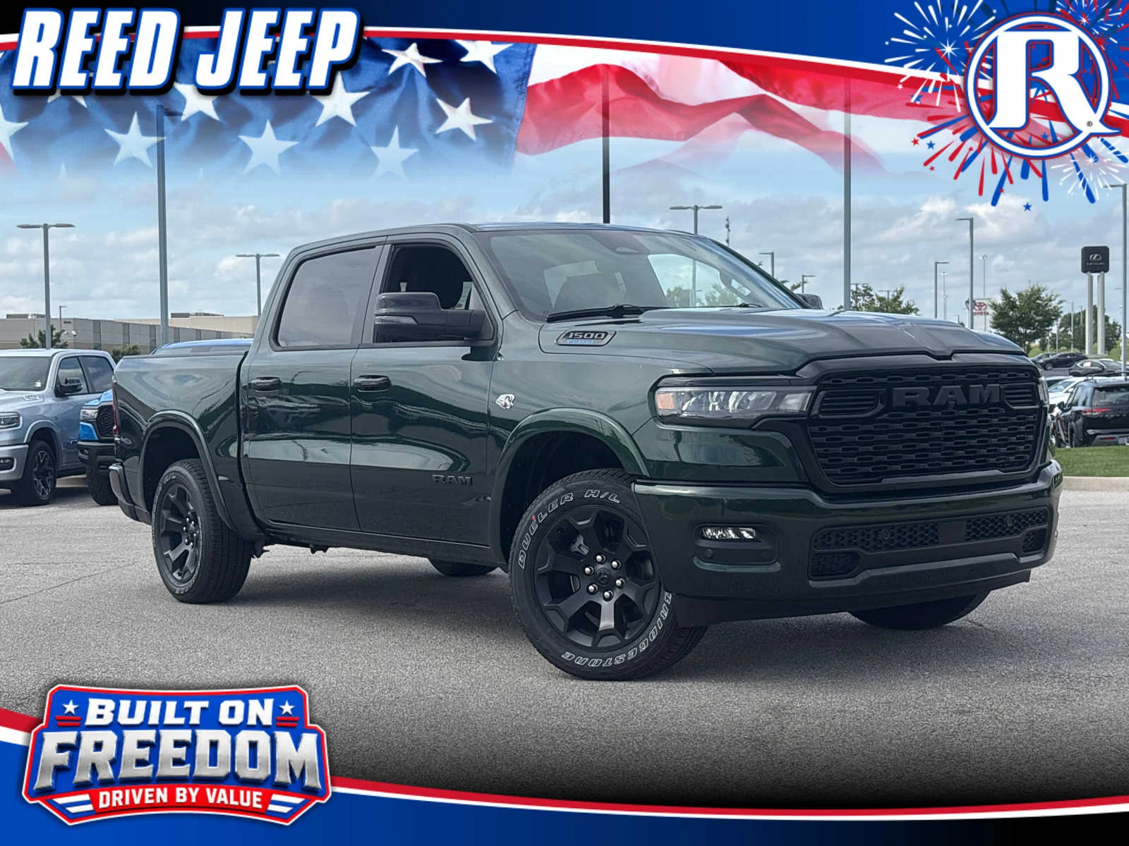 62 Ram New 2026 RAM 1500 Big Horn Crew Cab in Merriam #R26385 | Reed Jeep ...