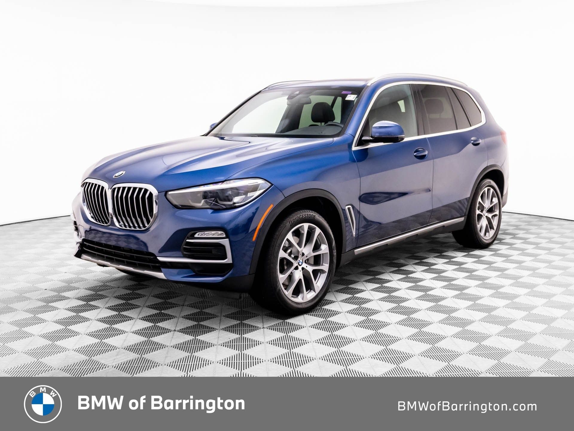 Used 2021 Blue BMW xDrive40i image 1