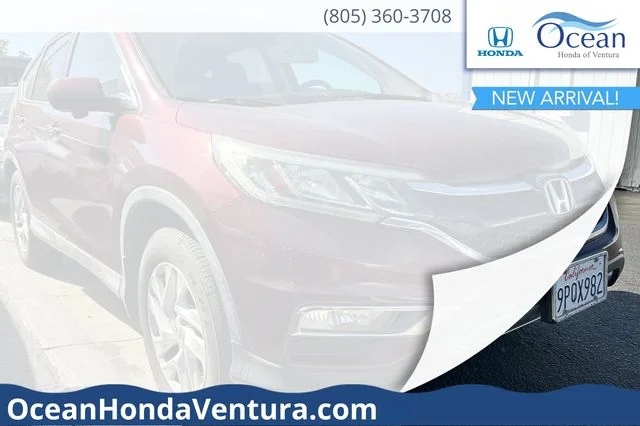 Used 2015 Basque Red Honda EX image 1