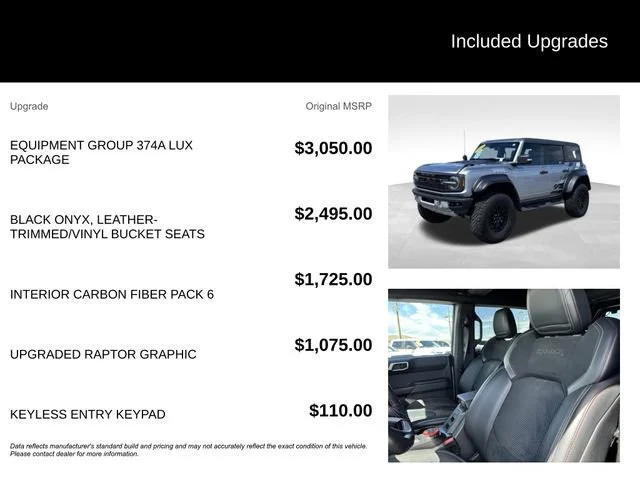 Used 2023 Silver Ford Raptor image 5