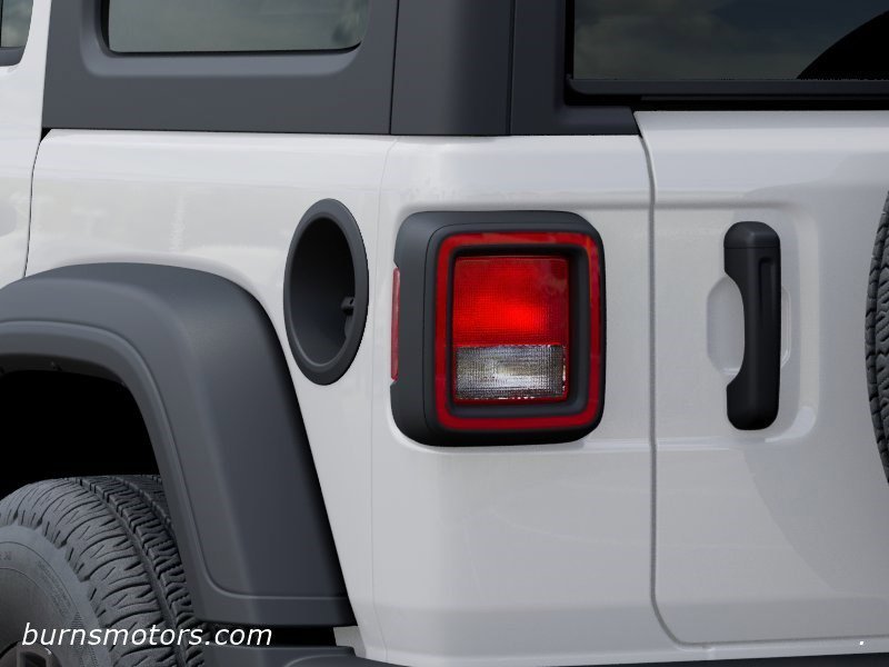 New 2026 Bright White Clear-Coat Exterior Paint Jeep Sport 4-Door image 9