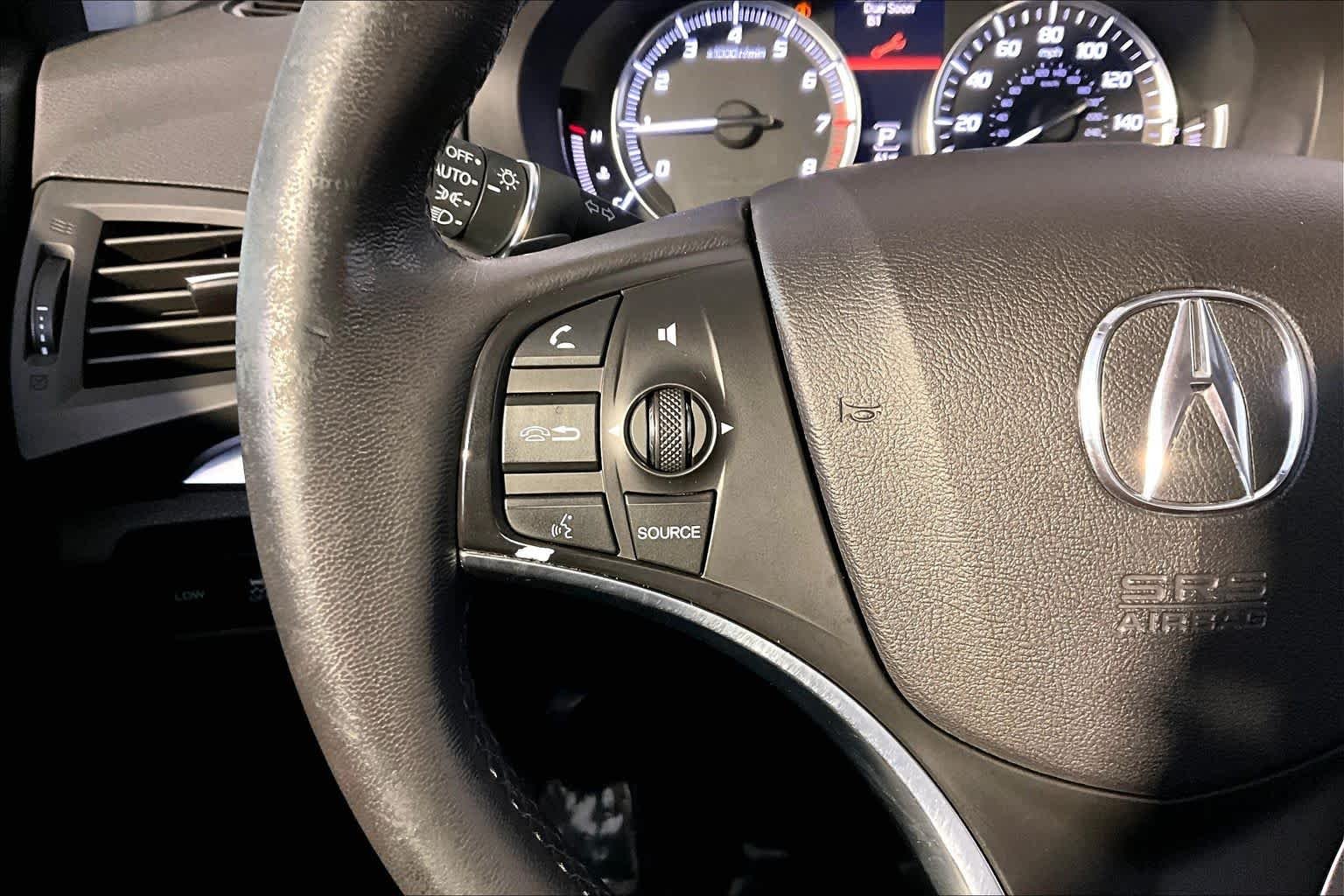 Used 2015 Crystal Black Pearl Acura Tech/Entertainment Pkg image 23