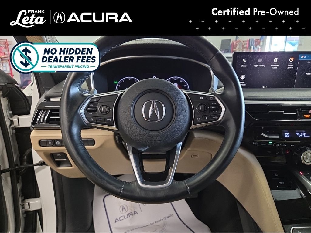 Certified Used 2023 Platinum White Pearl Acura  image 12