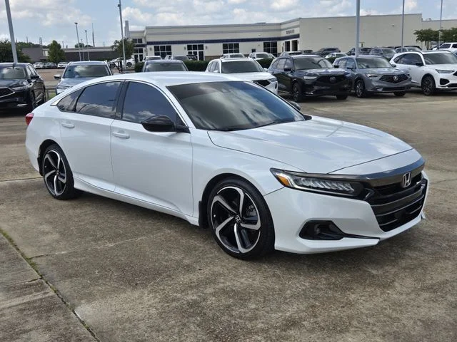 Used 2022 White Honda Sport image 2
