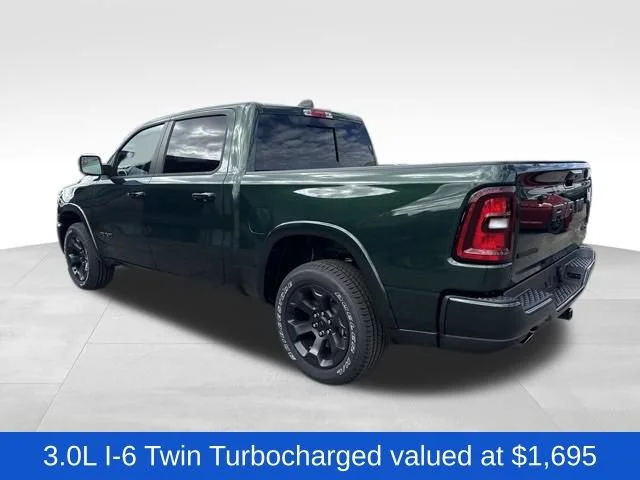 New 2026 Serrano-Green Metallic Exterior Paint RAM Big Horn image 5
