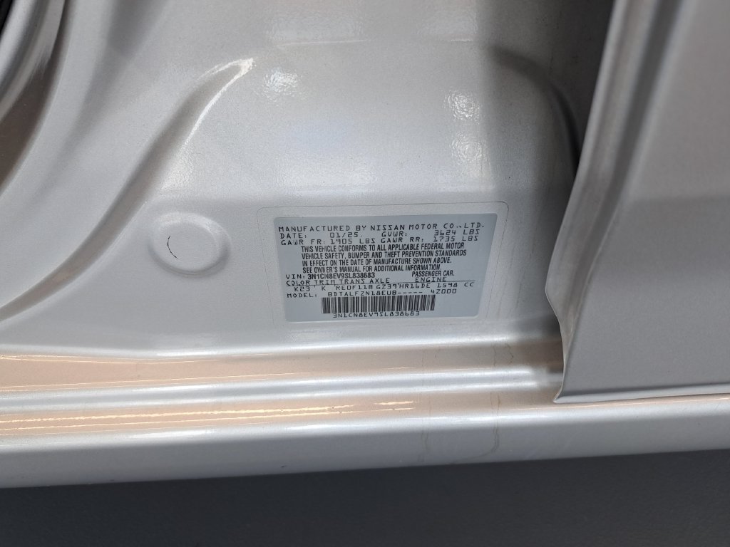 Used 2025 Silver Nissan 1.6 SV image 42
