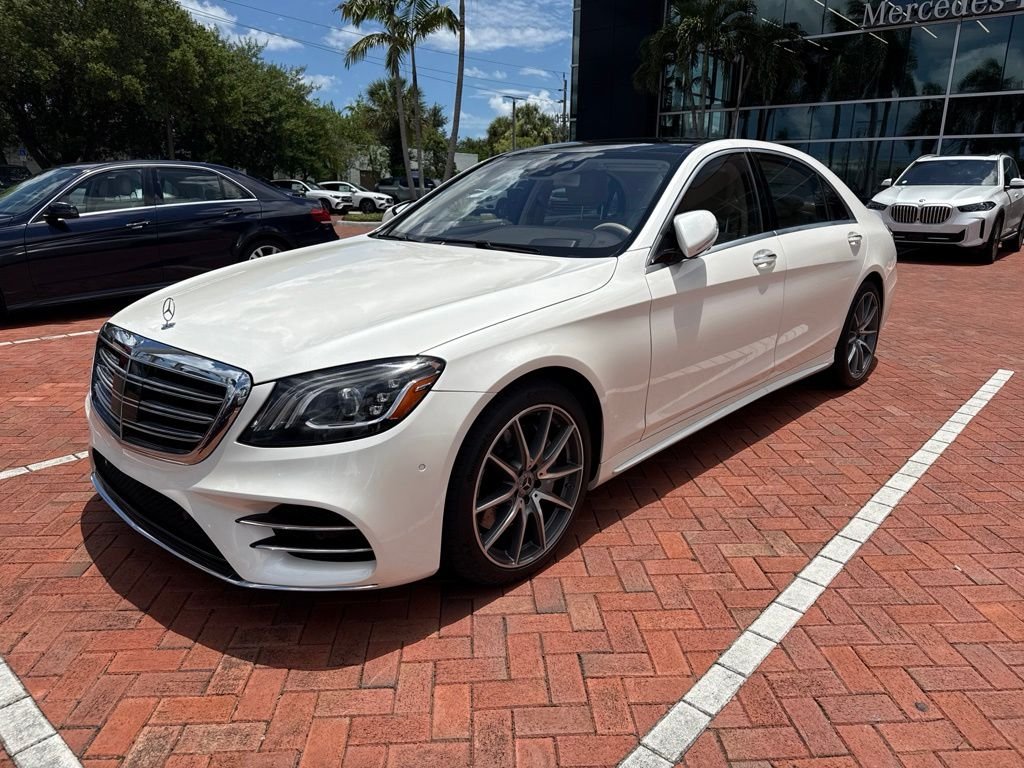 Certified Used 2020 White Mercedes-Benz S 560 image 2