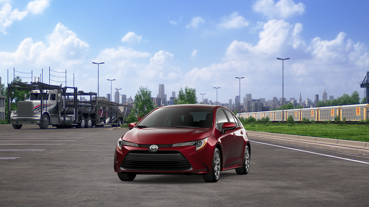 New 2026 Red Toyota LE image 40