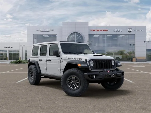New 2026 Bright White Clear-Coat Exterior Paint Jeep Rubicon 392 image 85