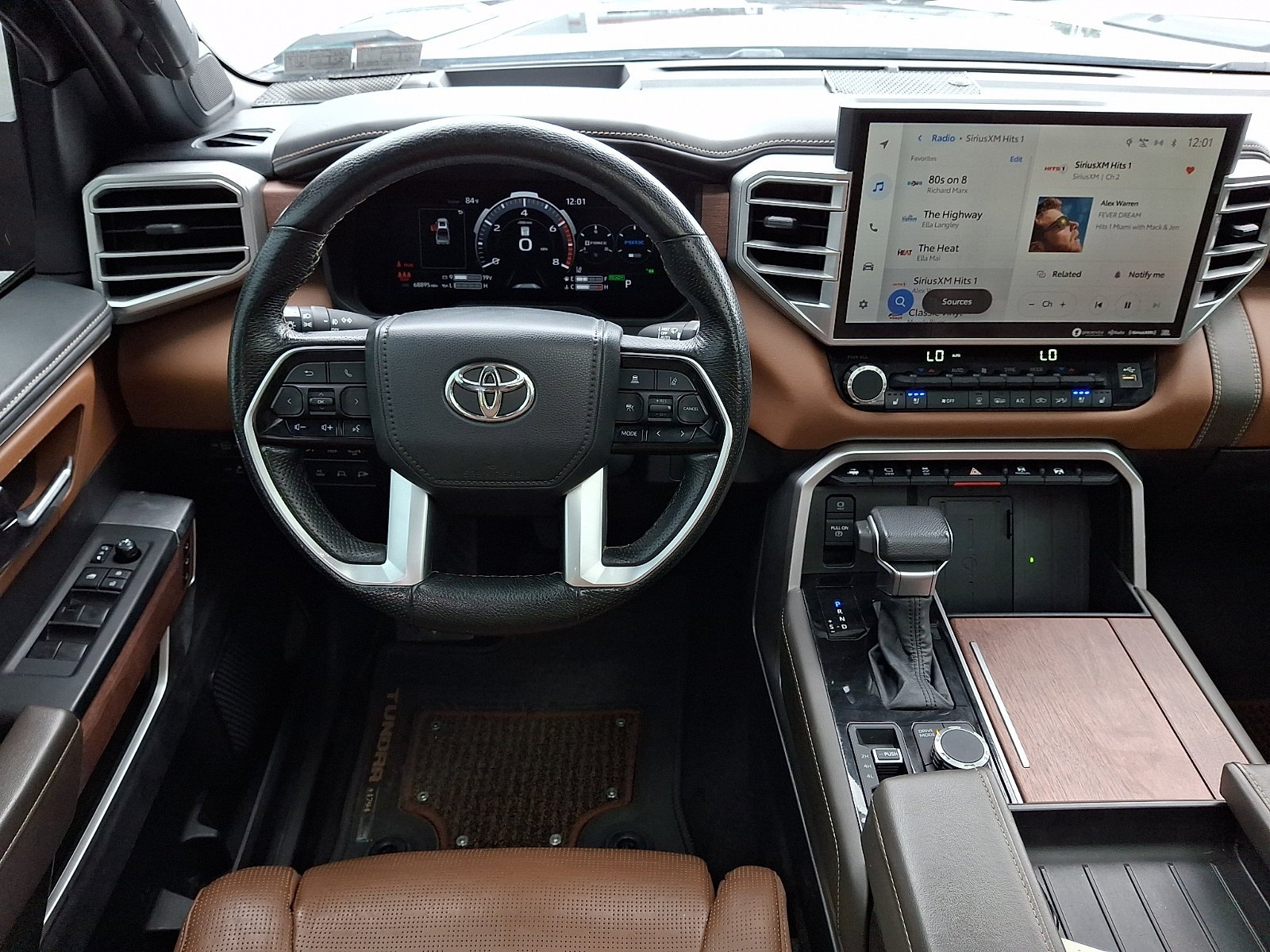 Used 2022 Midnight Black Metallic Toyota 1794 Edition Hybrid image 13