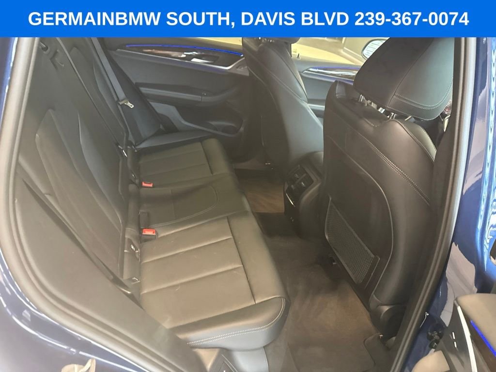 Certified Used 2022 Blue Metallic BMW sDrive30i image 34