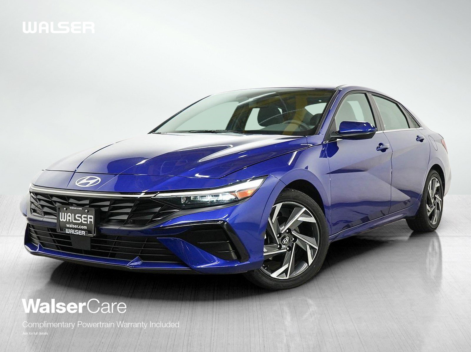 Used 2025 Intense Blue Hyundai SEL Convenience IVT image 1