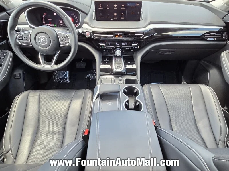 Used 2024 Lunar Silver Metallic Acura FWD W/TECHNOLOGY PACKAGE image 11