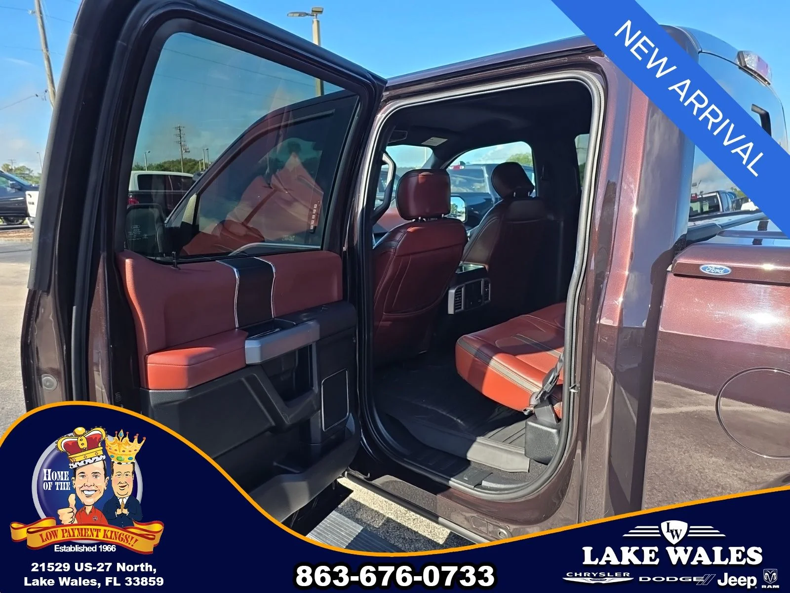 Certified Used 2019 Red Ford Platinum image 7