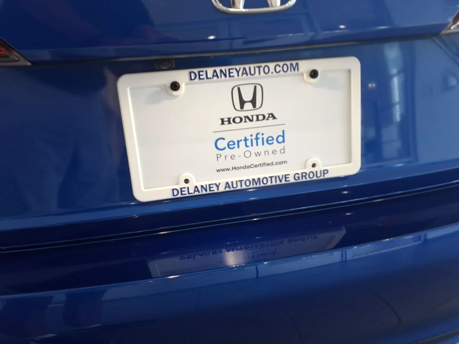 Certified Used 2024 Aegean Blue Metallic Honda EX image 18