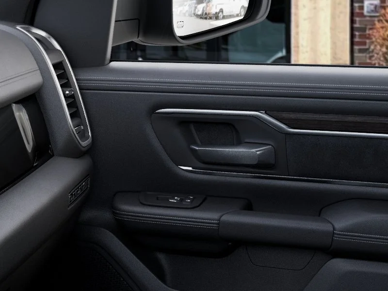 New 2026 Bright White Clear-Coat Exterior Paint RAM Laramie image 51