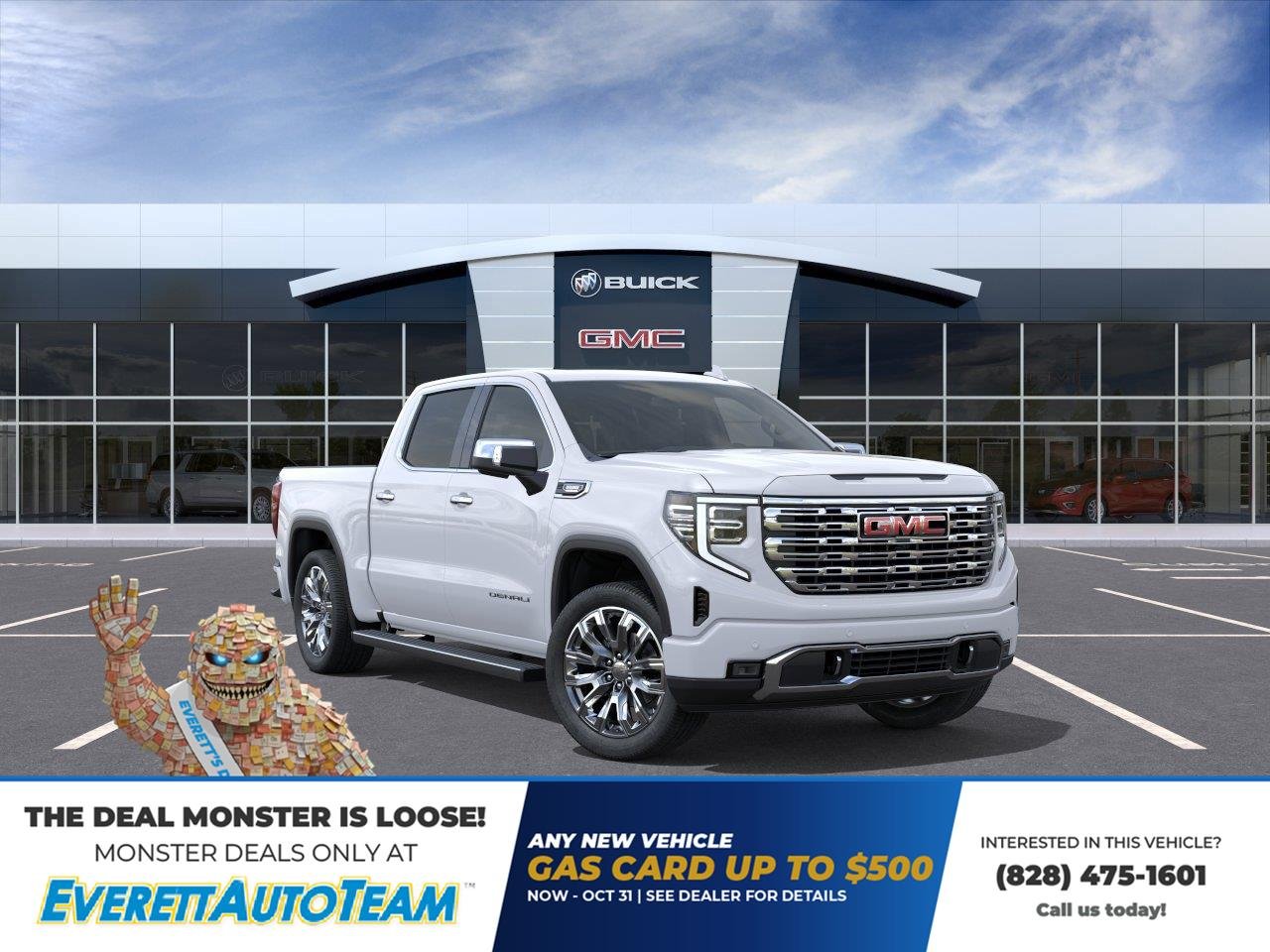 New 2026 Glacier White Tricoat GMC Denali image 1