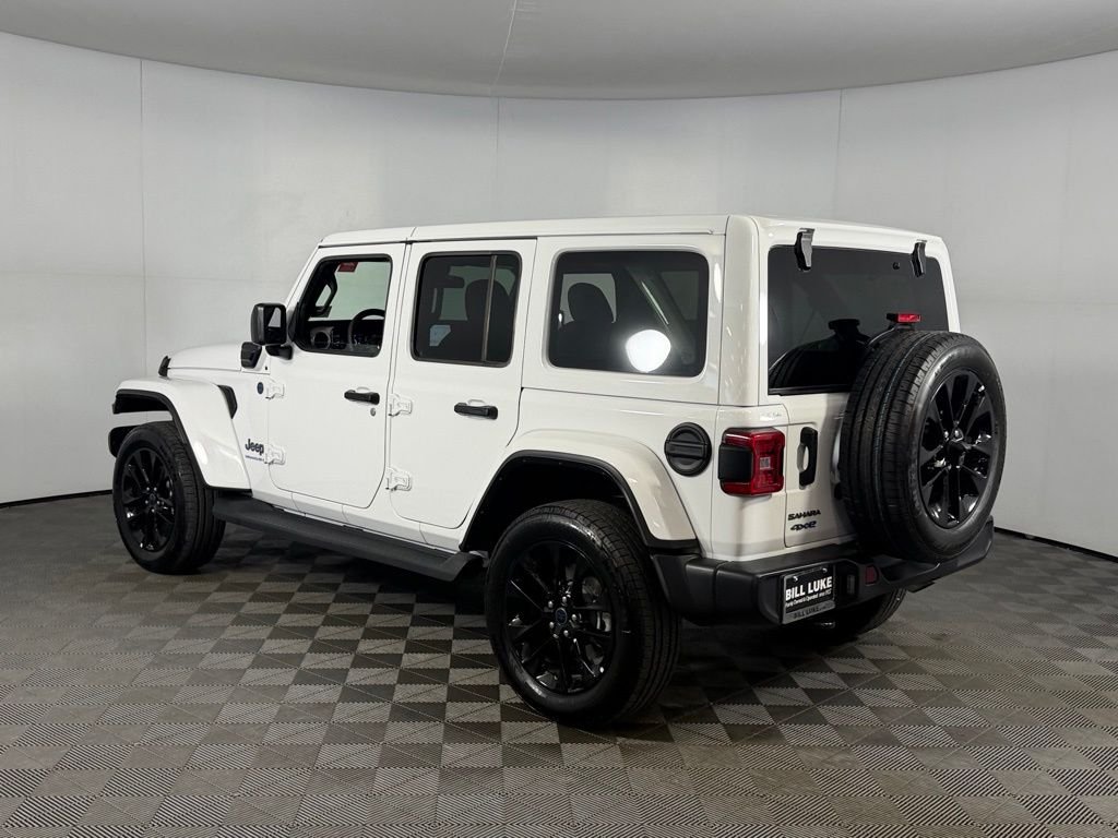 Certified Used 2025 White/off-white Jeep Sahara 4xe image 8