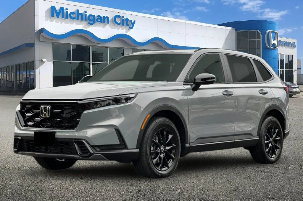 New 2027 Urban Gray Pearl Honda Sport Hybrid AWD image 1