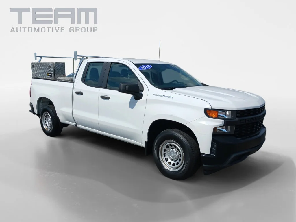 Used 2019 SUMMIT WHITE Chevrolet Work Truck image 1