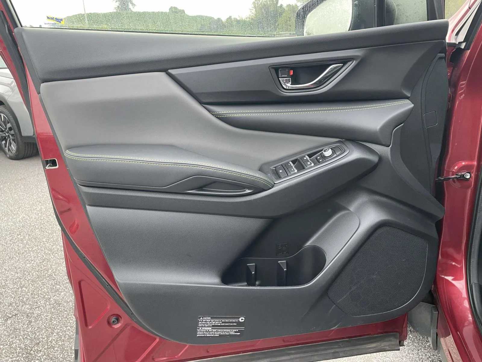 Used 2024 Crimson Red Pearl Subaru Onyx Edition image 6