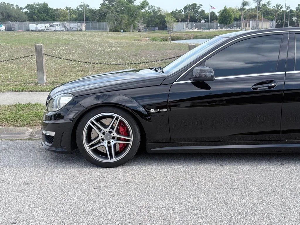 Used 2013 Black Mercedes-Benz C 63 AMG® image 4