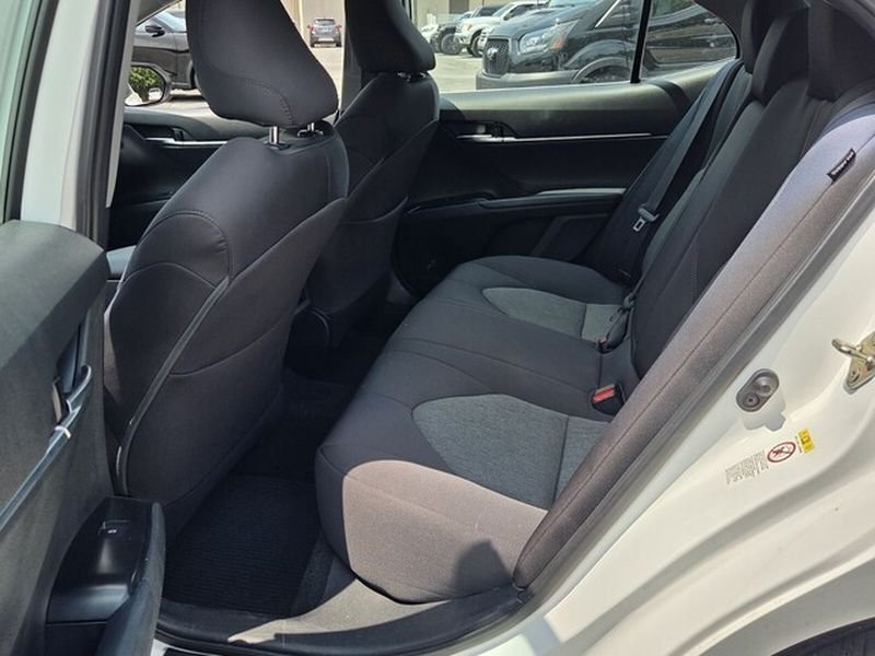 Used 2019 Super White Toyota LE image 7